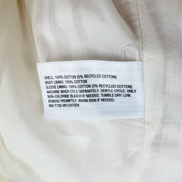 NEW A New Day One Shoulder Mini A-Line Dress - Cream - Size 8 - Picture 12 of 12